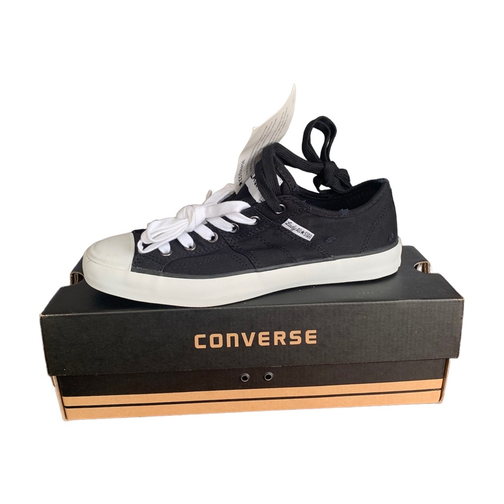 Converse All Star Womens Black Sneakers  Shoes Size 7 NWT